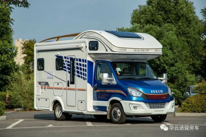 华云途骏房车——华云S800大额头，依维柯欧胜底盘打造