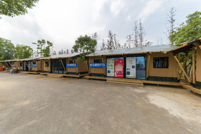 喜马拉雅餐厅、商铺、办公室等帐篷酒店喜马拉雅野奢帐篷酒店&mdash;淮安白马湖度假区商铺帐篷酒店8