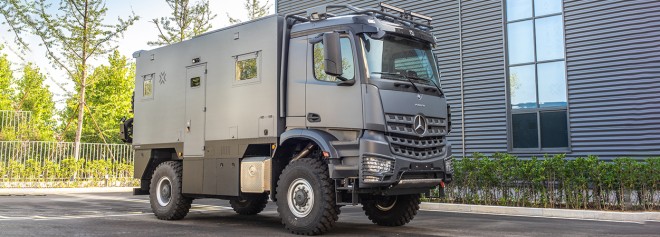 诺马迪森穿越者B 洛阳德野高端越野房车 德国奔驰4X4