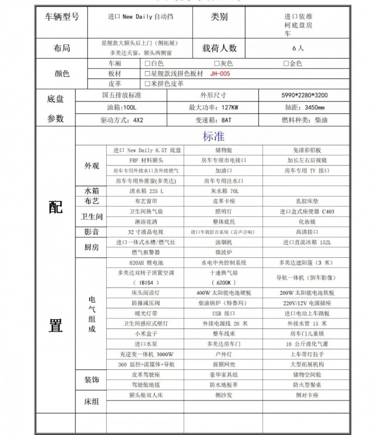 【9.12洛阳房车展】旌航“霍夫勒定制版”6.5吨进口依维柯C型房车重磅登场eb4e99fd522b4cb7a828e40f1e9e7faa