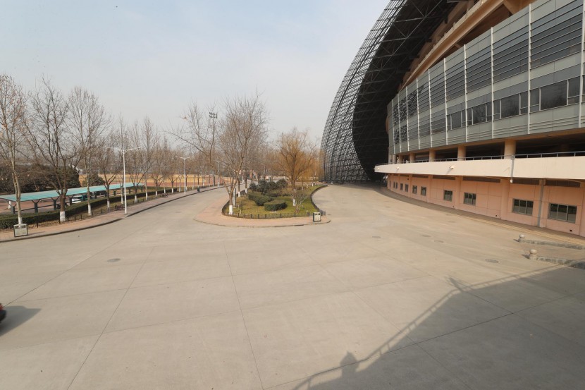 3.31郑州房车展场地河南省体育中心 WLH_3450