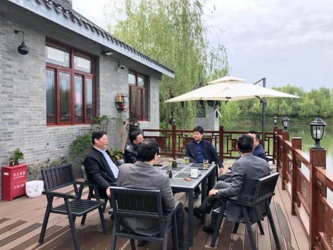 仪征市委副书记刘春华一行莅临视察赛德·驿路亦家露营地