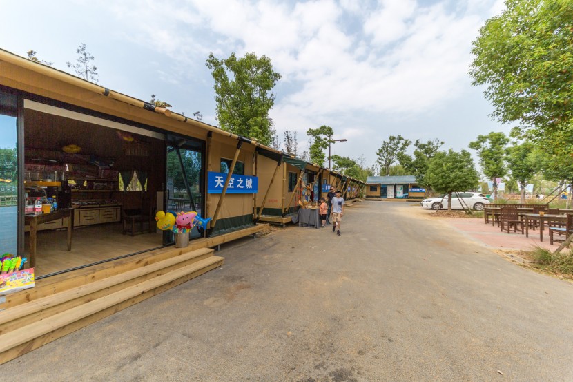 喜马拉雅餐厅、商铺、办公室等帐篷酒店喜马拉雅野奢帐篷酒店&mdash;淮安白马湖度假区商铺帐篷酒店14