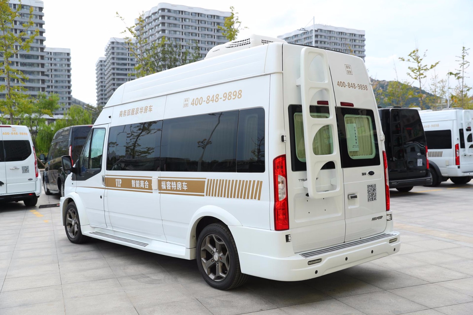 2019款福客特青花瓷商旅款白色图片欣赏-房车旅游网