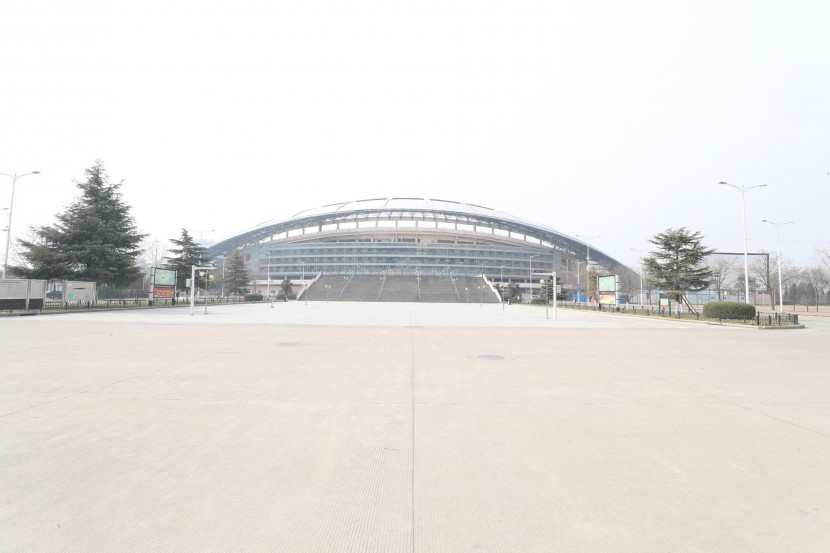 3.31郑州房车展场地河南省体育中心 WLH_2748