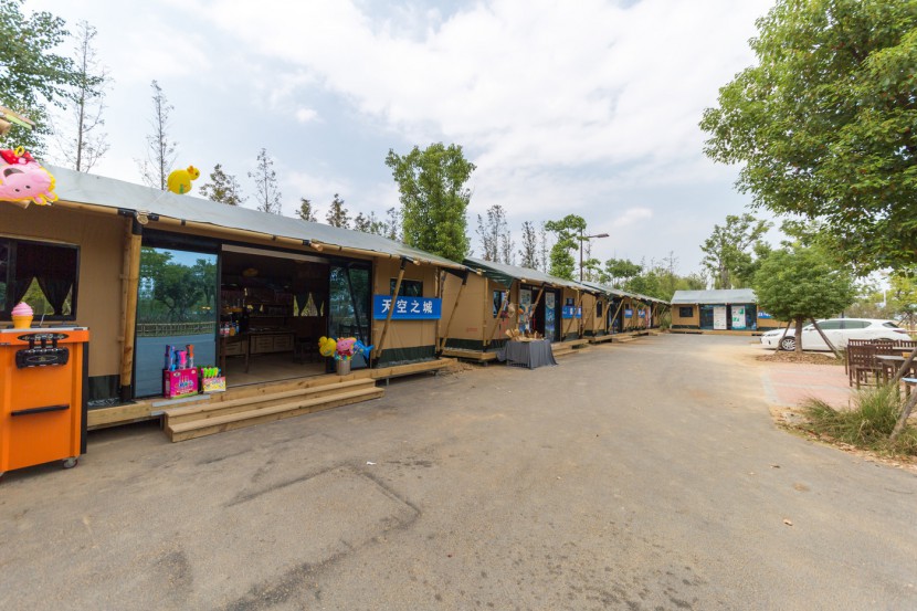 喜马拉雅餐厅、商铺、办公室等帐篷酒店喜马拉雅野奢帐篷酒店&mdash;淮安白马湖度假区商铺帐篷酒店1