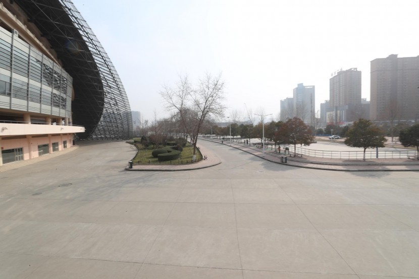 3.31郑州房车展场地河南省体育中心 WLH_3406