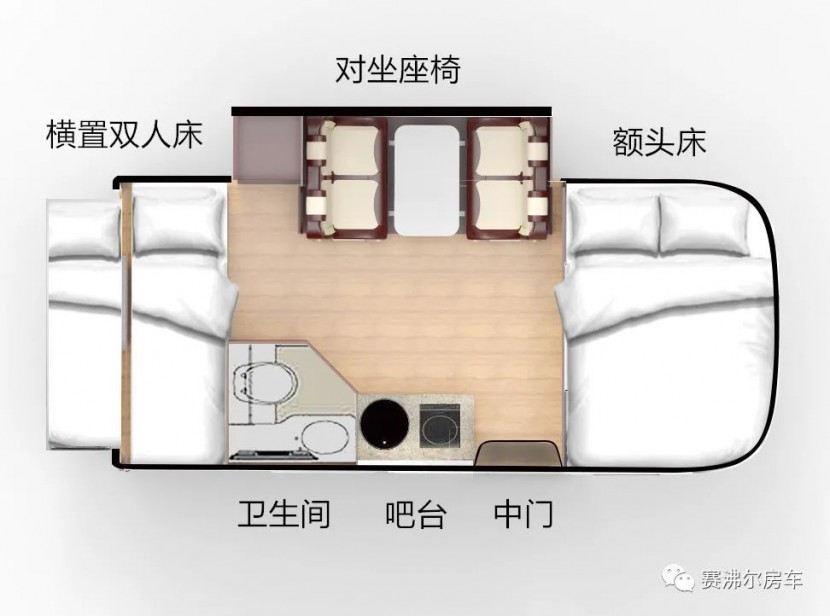 56.8万，扬州赛沸尔依维柯欧胜双拓展房车今日首发
