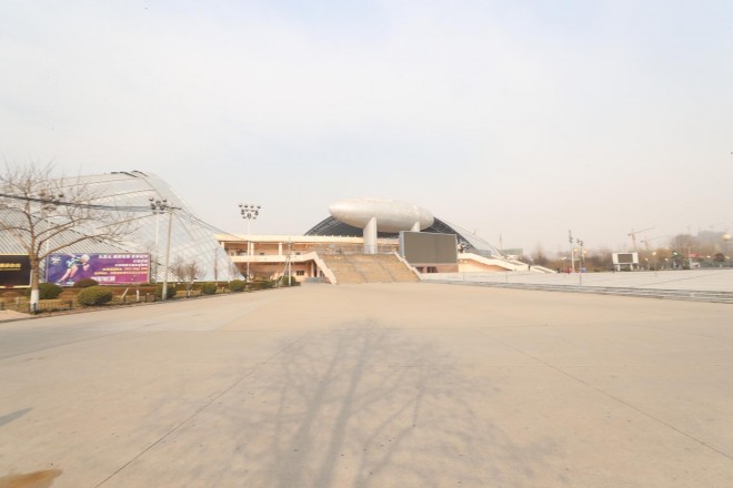 3.31郑州房车展场地河南省体育中心 WLH_3541