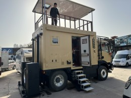 重汽汕德卡升降顶房车 全新现车汕德卡升顶