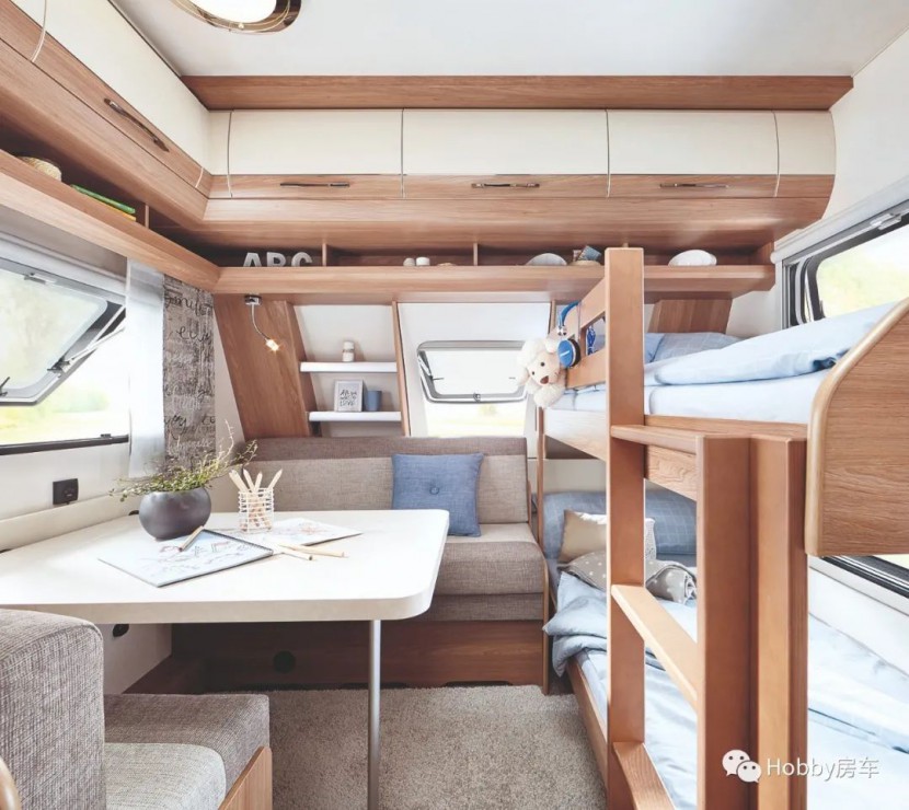 Hobby房车|豪华版515UHK，能满足一家4代人同时旅行的梦想！图片