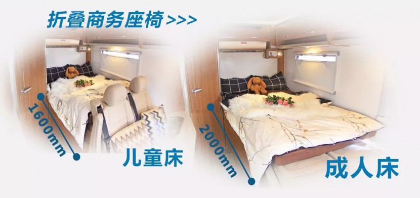 集洗衣机+大冰箱+暖气+空调于一车——法美瑞大通豪华版房车44.8万元
