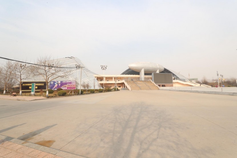 3.31郑州房车展场地河南省体育中心 WLH_3542