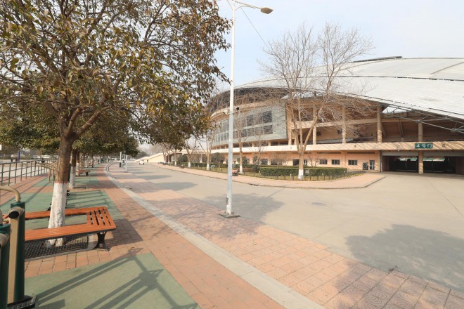 3.31郑州房车展场地河南省体育中心 WLH_3494