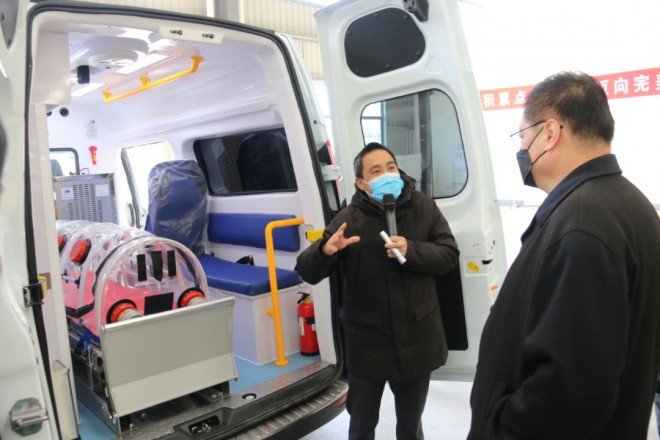 芜湖市委副书记、市长贺懋燮赴瑞弗调研