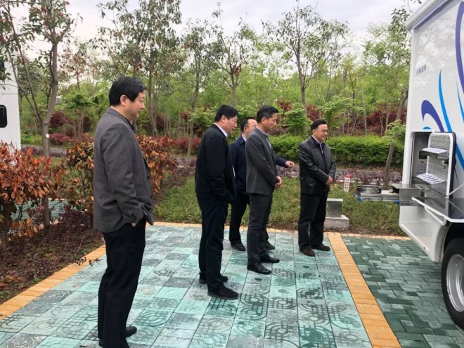 仪征市委副书记刘春华一行莅临视察赛德·驿路亦家露营地