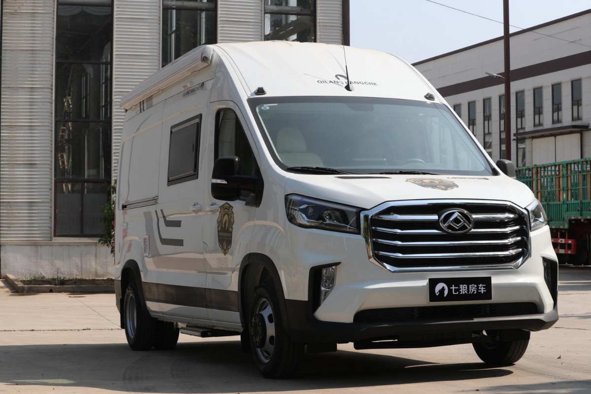 【高清图】七狼-大通v90白色 图229-房车旅游网