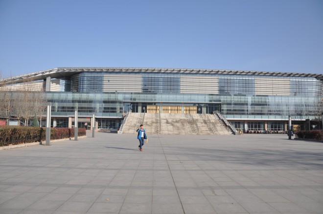 3.31郑州房车展场地河南省体育中心概况 DSC_0994
