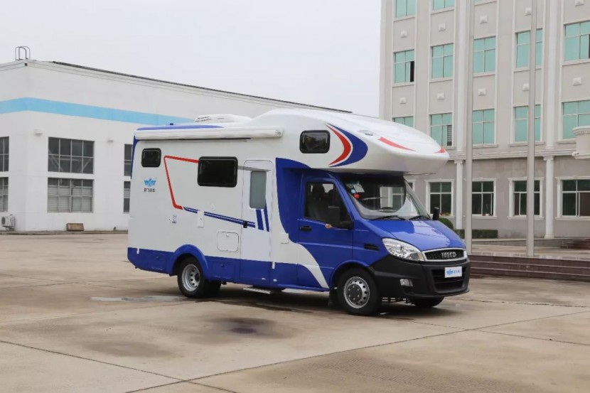 【4•12洛阳房车展】新飞房车专用汽车先进的冷藏及保温技术打造多款房车亮相展会