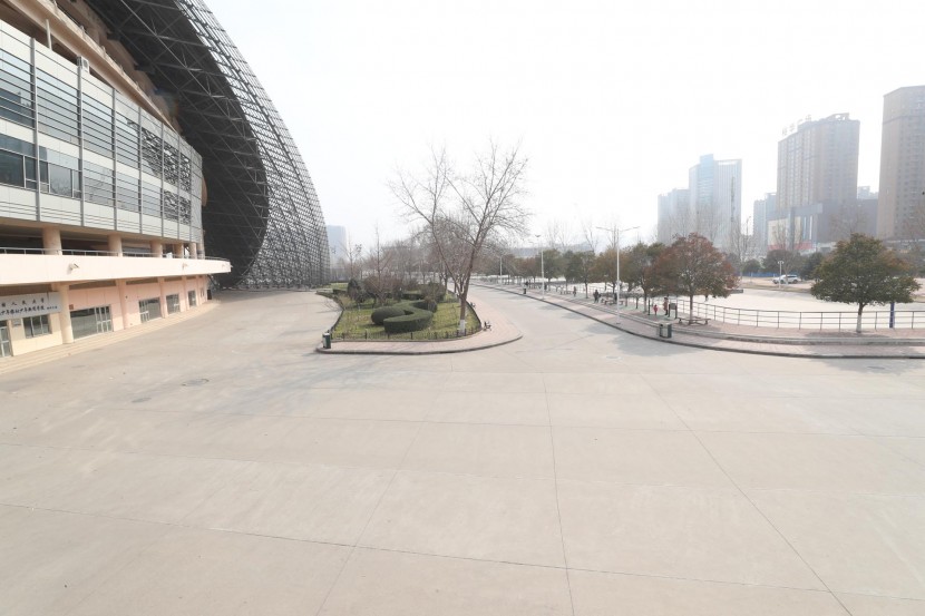 3.31郑州房车展场地河南省体育中心 WLH_3397