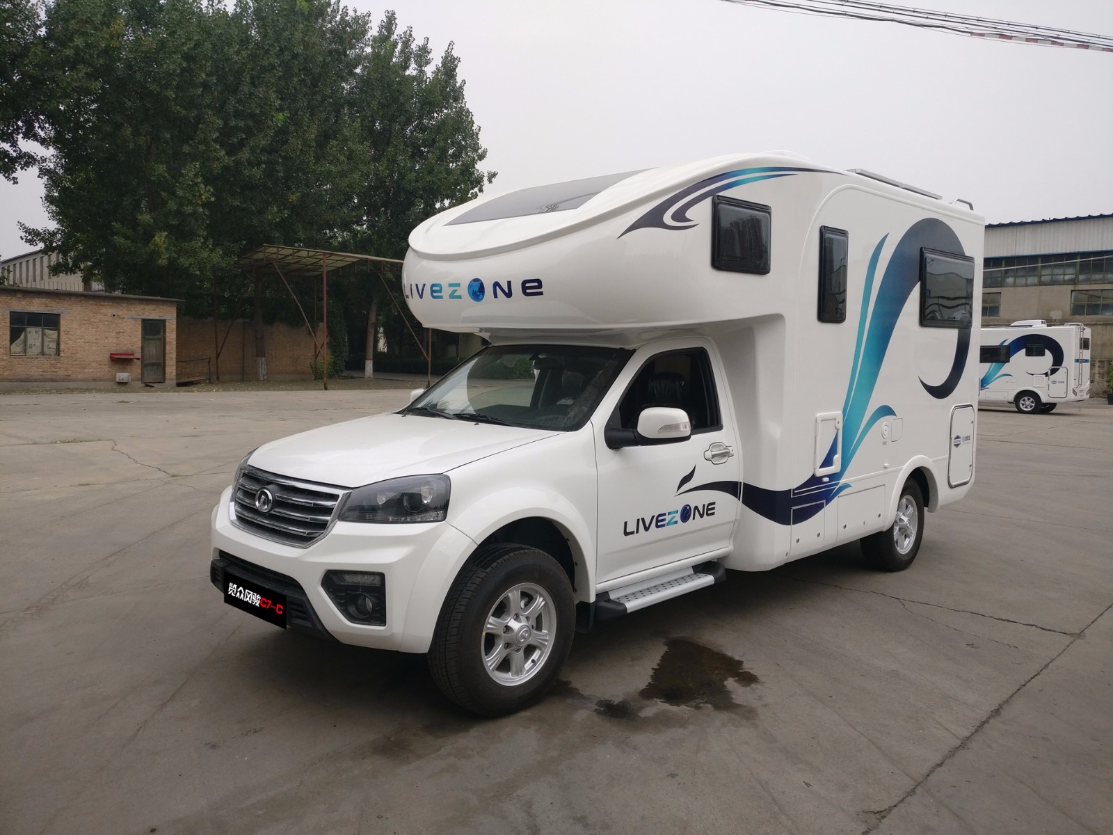 【原始大图】览众长城皮卡 2019款c7-c白色图片欣赏-房车旅游网