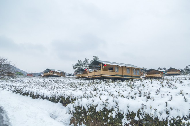 茅山宝盛园野奢帐篷酒店雪景喜马拉雅野奢帐篷酒店&mdash;雪景20