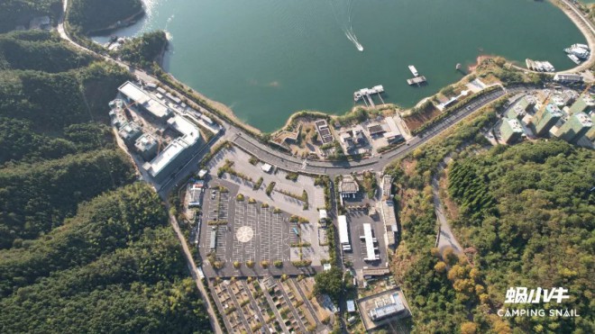 千岛湖新添露营打卡地蜗小牛房车营地开营图片