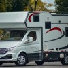 2019款博微全铝板C型房车 全铝板车身U型卡座C型