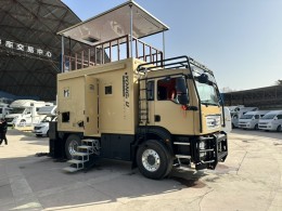 重汽汕德卡升降顶房车 全新现车汕德卡升顶