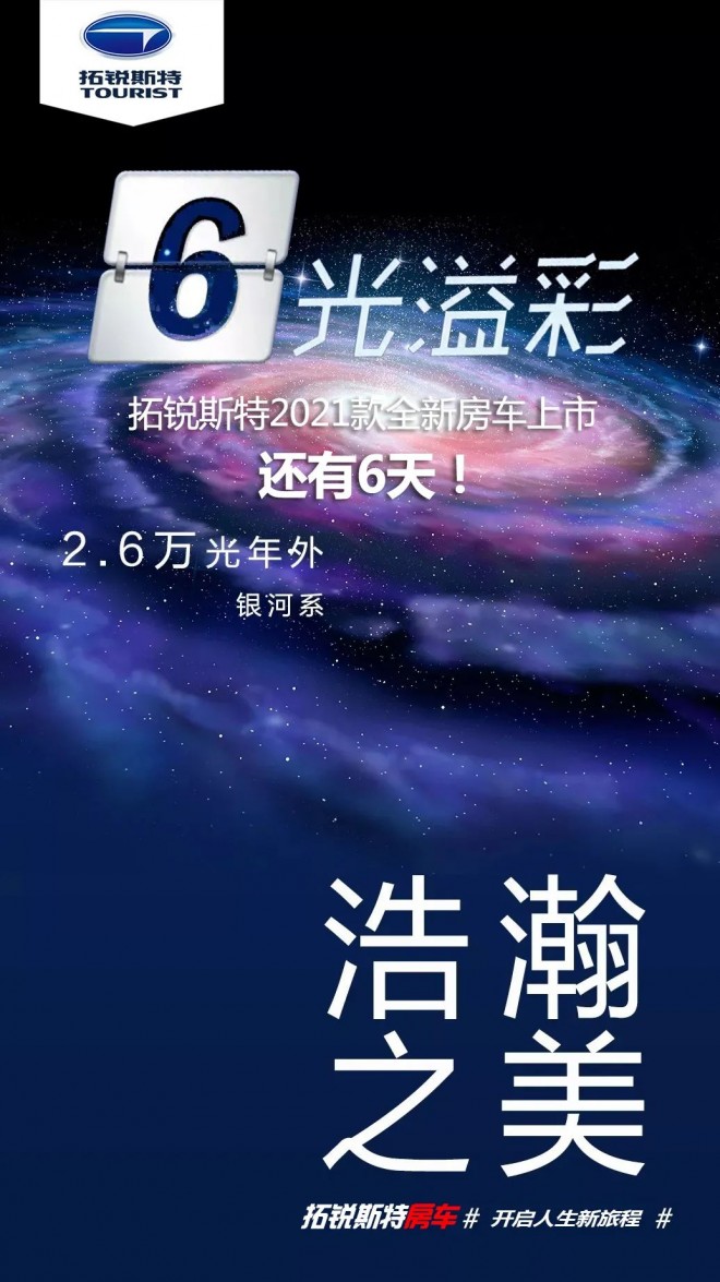 6光溢彩丨离拓锐斯特2021款全新房车上市还有6天!图片