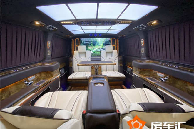 【圣母峰凯旋】奔驰商务车对坐（4+2）平顶全隔202009181455101452