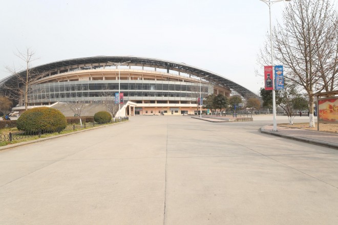 3.31郑州房车展场地河南省体育中心 WLH_3391