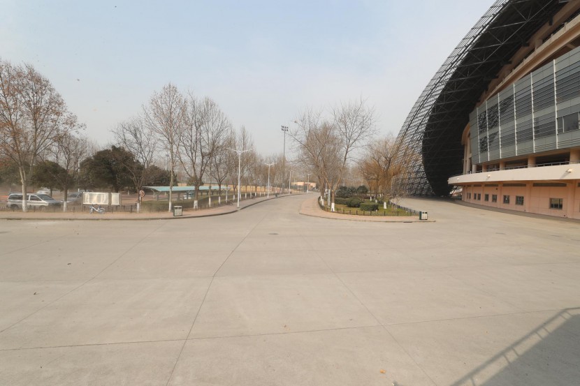 3.31郑州房车展场地河南省体育中心 WLH_3455