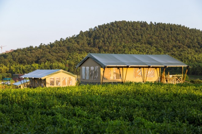 江苏常州茅山宝盛园坡地帐篷酒店12