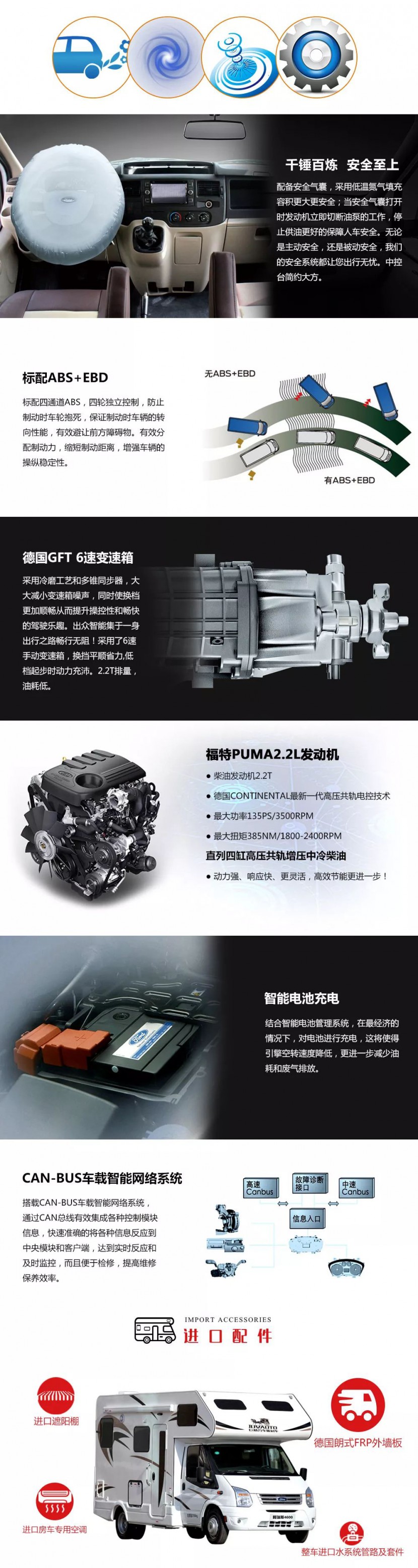 巨威房车“阿瑞斯4600”48.98万元