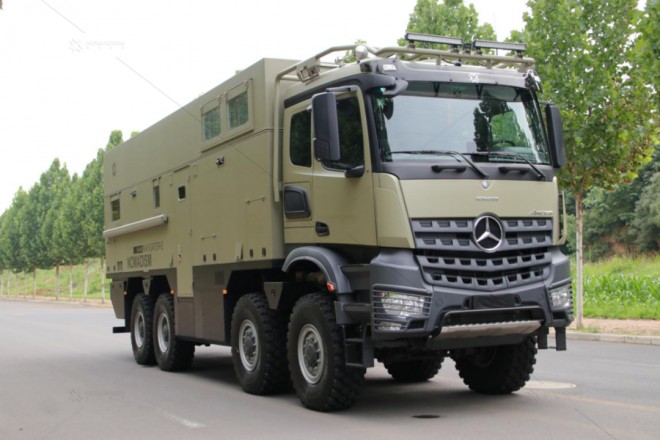 身兼房与车–诺马迪森“领航者E”越野房车（上）45ad36d69c8d4e0195b2e23984911f28