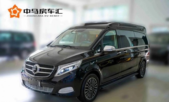 奔驰v级法蓝丝黛豪华商务车，奢侈品面料点缀七座奢华空间！