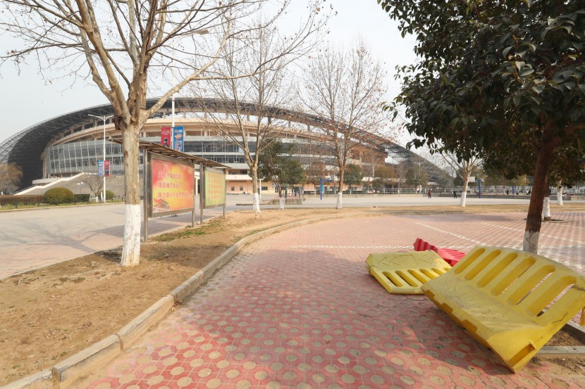 3.31郑州房车展场地河南省体育中心 WLH_3389