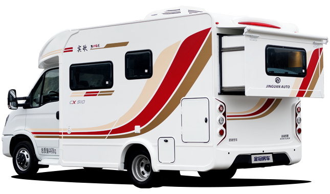 金冠宾歌CX510依维柯C型后拓展房车6座202103151535293477303