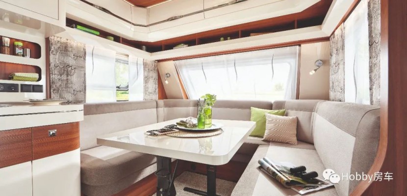 Hobby房车|卓越版540FU，品质和“感觉”都在线的一款拖挂房车！!图片
