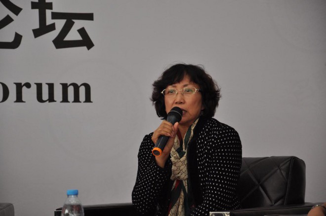 2014中国房车露营发展高峰论坛在郑州召开 大连骏奇汽车销售有限公司总经理王萍