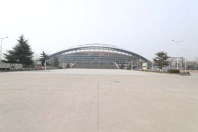 3.31郑州房车展场地河南省体育中心 WLH_2749