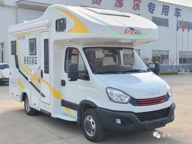 12.01洛阳房车展：赛沸尔房车C型无拓，子母床设计，带家人一起旅行！