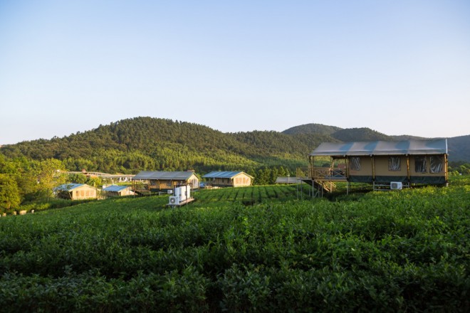 江苏常州茅山宝盛园坡地帐篷酒店10