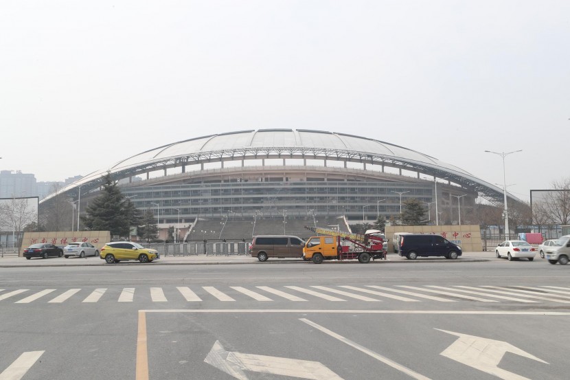 3.31郑州房车展场地河南省体育中心 WLH_2763