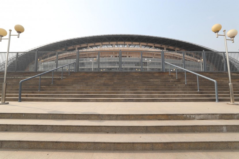 3.31郑州房车展场地河南省体育中心 WLH_2906