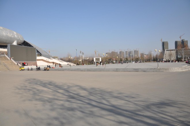 3.31郑州房车展场地河南省体育中心概况 DSC_0970