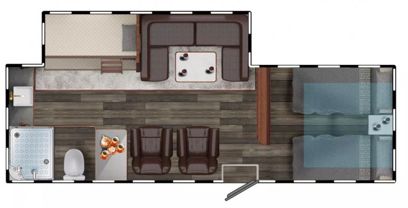 宇通房车：8米美式拖挂来了！你想要的尊贵舒适感，我全都有~