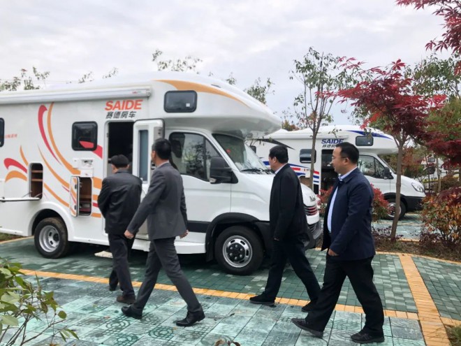 仪征市委副书记刘春华一行莅临视察赛德·驿路亦家露营地