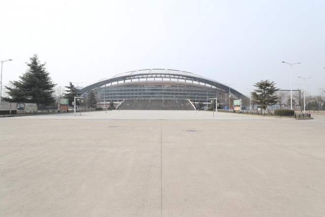 3.31郑州房车展场地河南省体育中心 WLH_2750